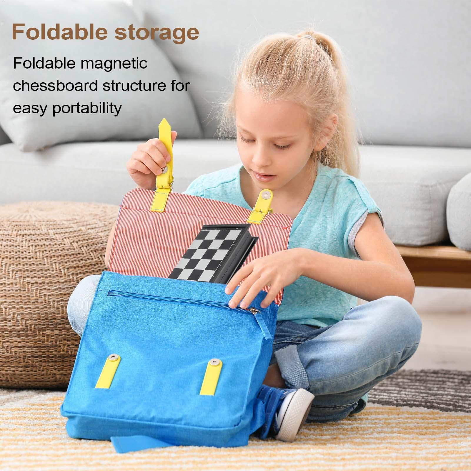 Chess Set Magnetic Board Chess - Magnetic Travel Chess のレビューと価格