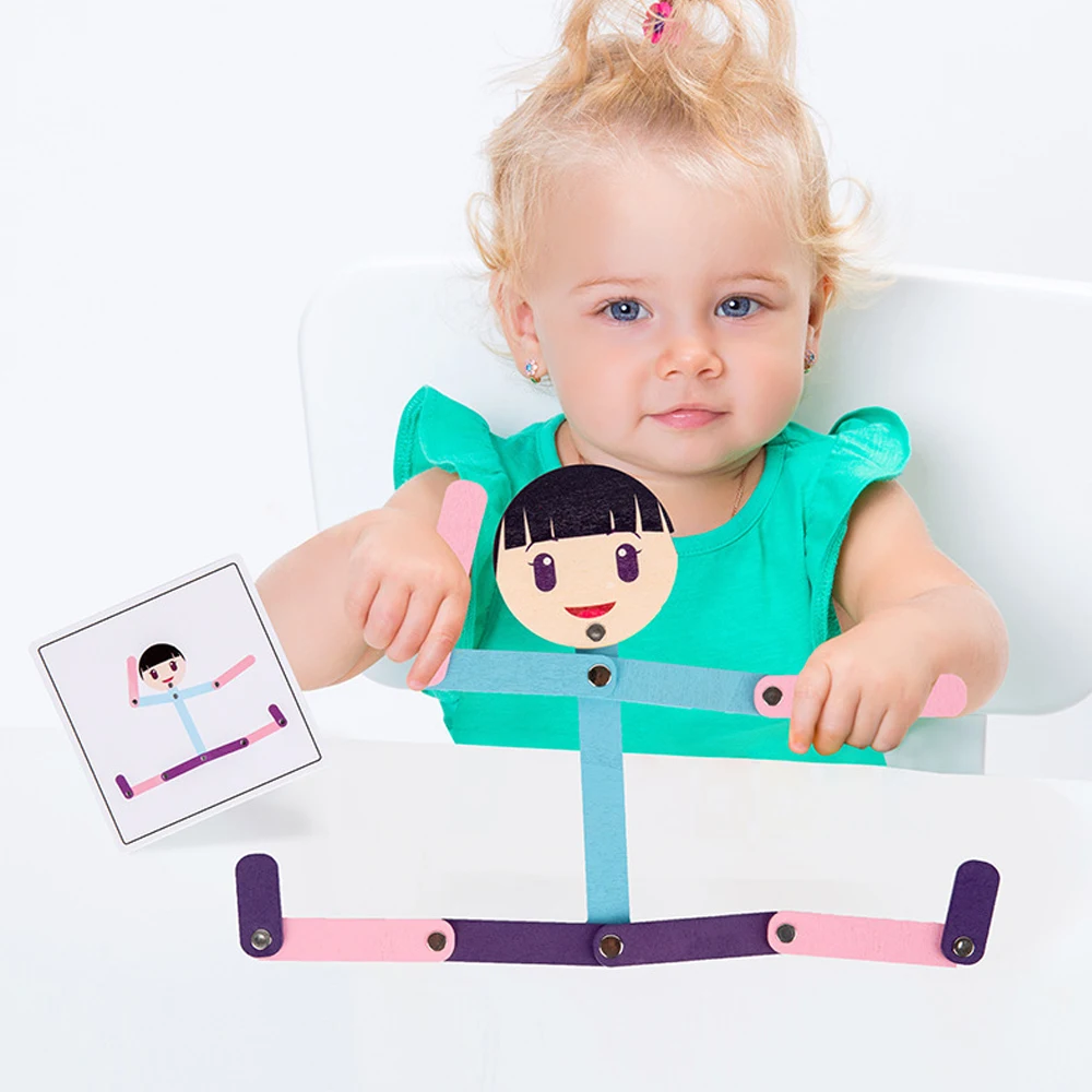 Sport Wooden Man Material DIY  - Board Game For 6 Years Old のレビューと価格