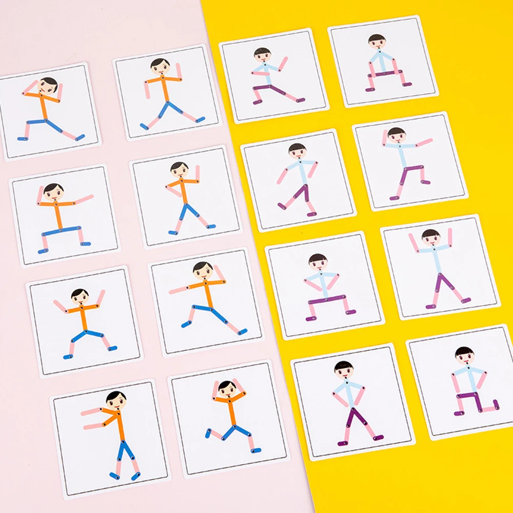Sport Wooden Man Material DIY  - Board Game For 6 Years Old のレビューと価格