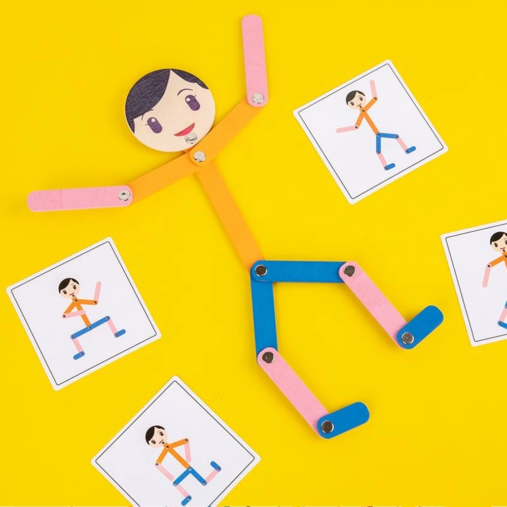 Sport Wooden Man Material DIY  - Board Game For 6 Years Old のレビューと価格