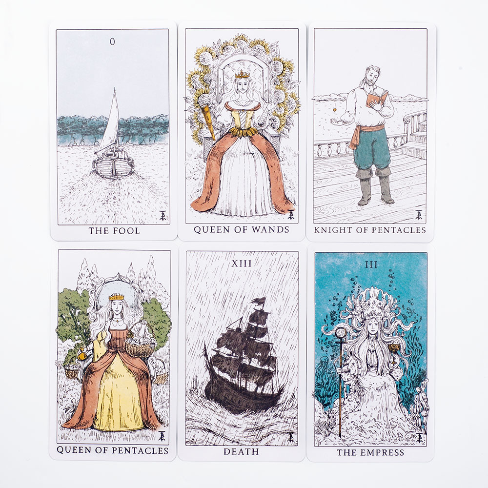 Ocean Themed Tempest Tarot  De - Board Game Master のレビューと価格